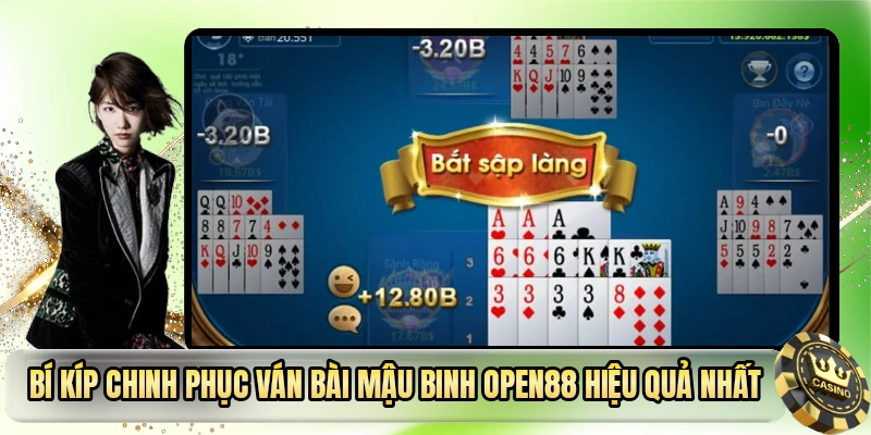 Bí kíp chinh phục ván bài mậu binh OPEN88 hiệu quả nhất