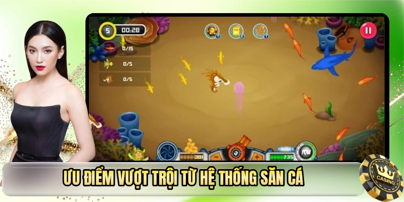 Ưu điểm vượt trội từ hệ thống săn cá